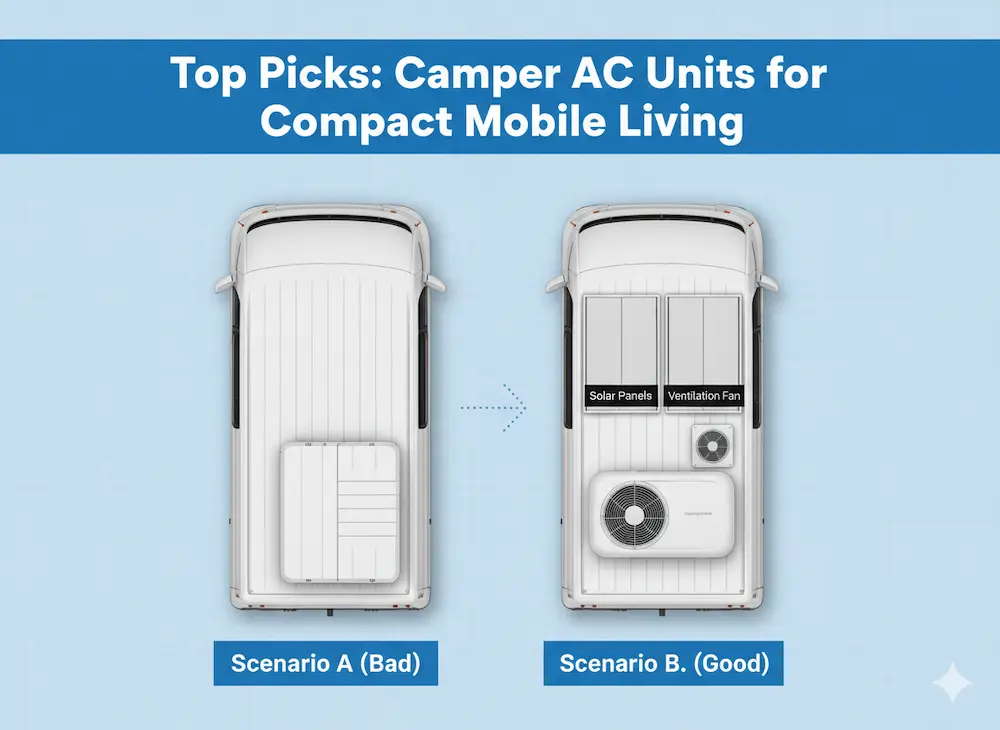 Camper AC Units for Compact Mobile Living: Buyer Guide